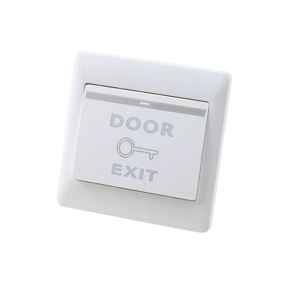 Door Small Exit Push Release Button Switch Panel for Electric Access Control System for Access Control Electric magnetic Lock