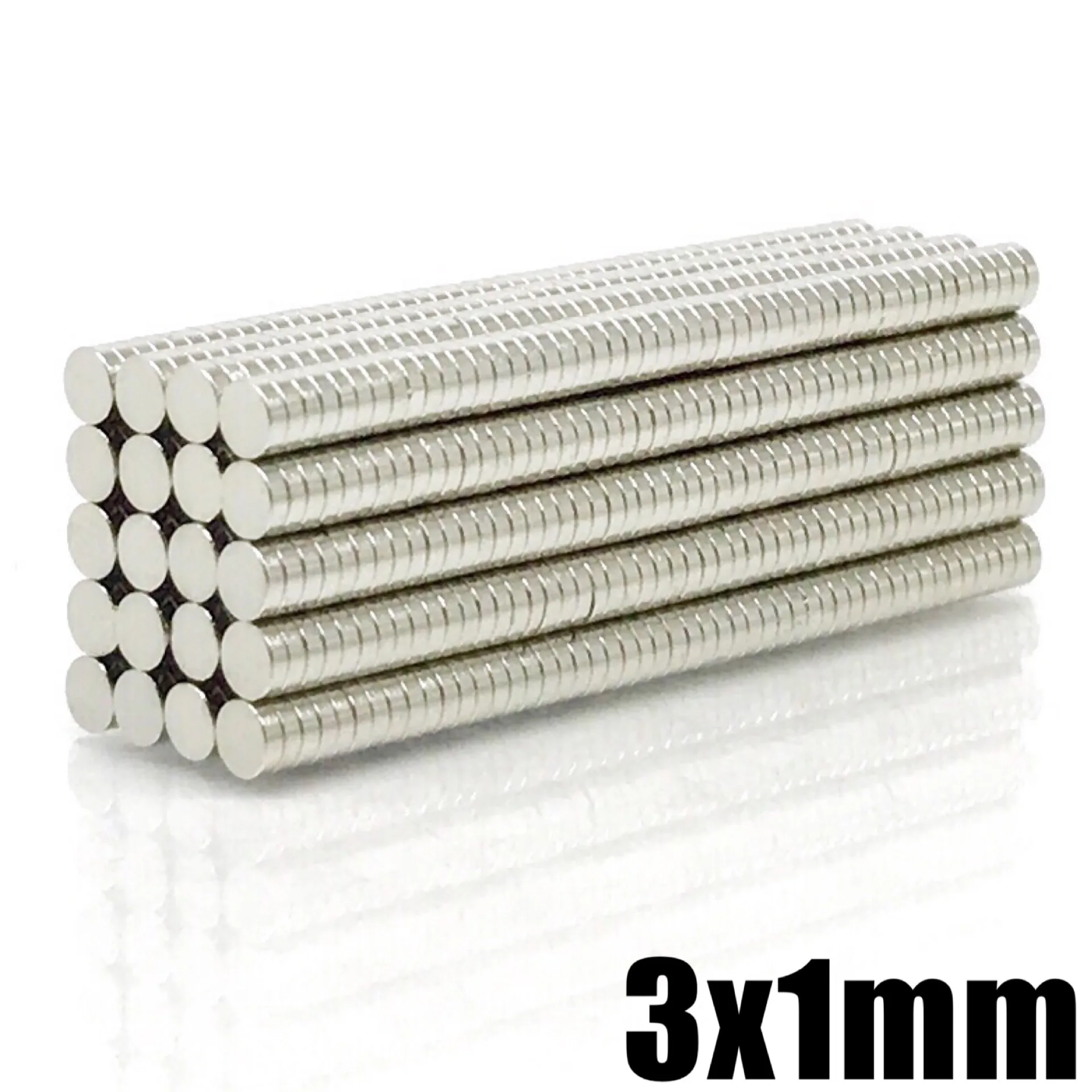 100~2000PCS 3x1 Mini Small Round Magnets 3mm*1mm Neodymium Magnet Dia 3x1mm Permanent NdFeB Super Strong Powerful Magnets 3*1 mm