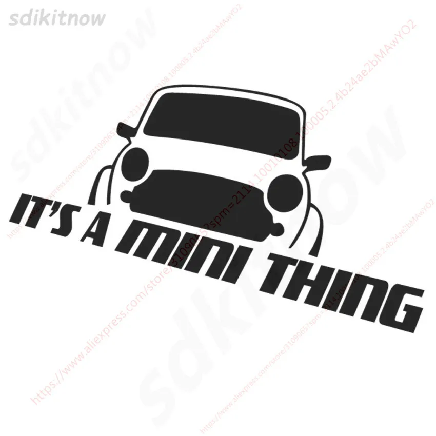 20x8cm It is a mini thing Decal Sticker Styling Window Door Body Decoration For BMW Mini Cooper R50 R52 R53 R56 R57 R58 R60