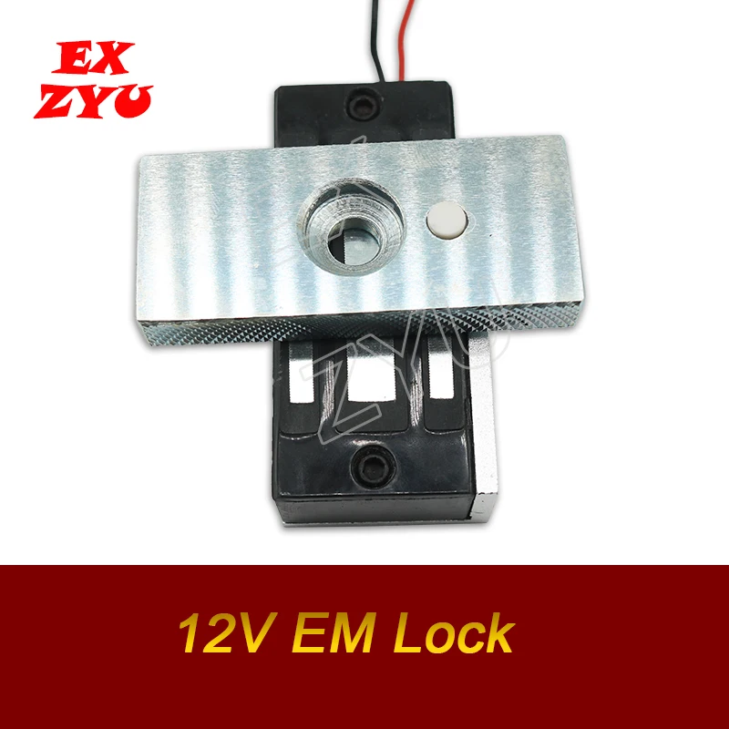 12V EM Lock magnetic escape room prop installed on the door electromagnet lock for chamber game suction 60KG 180KG