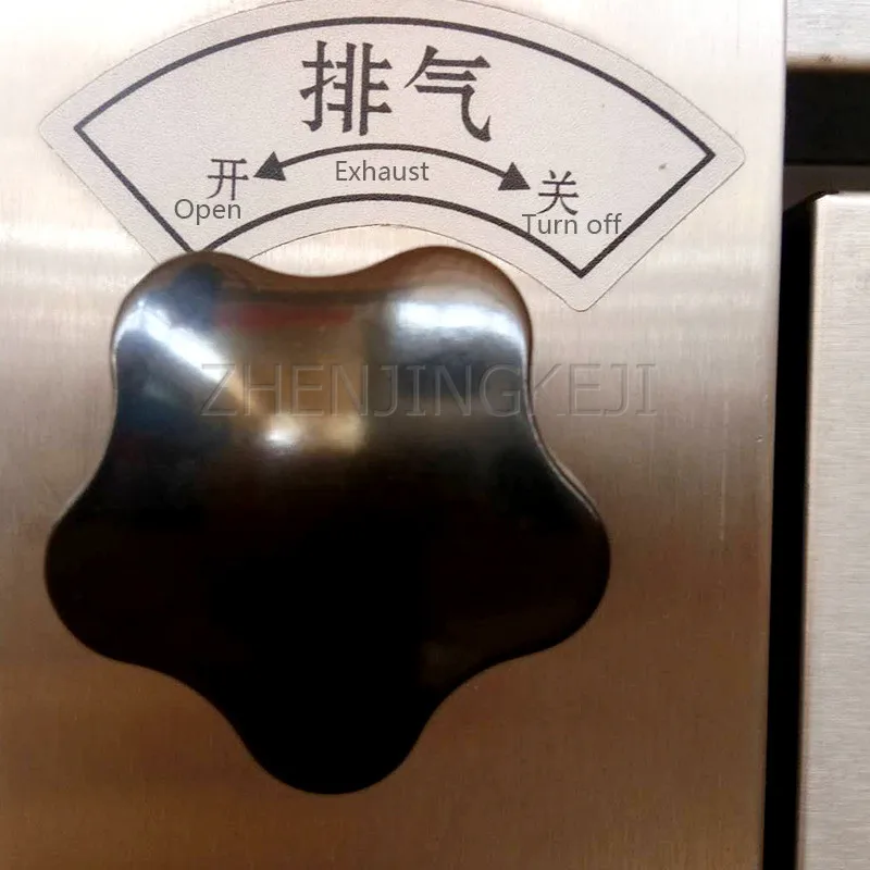 فرن غاز تجاري واسع النطاق ، بيتزا طبقات ، خبز ، كعكة ، خبز ، حلوى ، مخزن ، أدوات الطبخ ، 2 طبقات ، أربعة لوحات ، 220 فولت