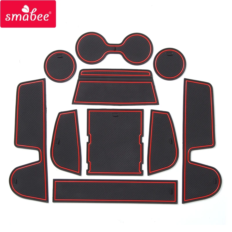 for MAZDA CX-30 2022 2019 - 2024 Anti-Slip Gate Slot Cup Mat for CX30 CX 30 Door Groove Non-slip Pad Car Accessories