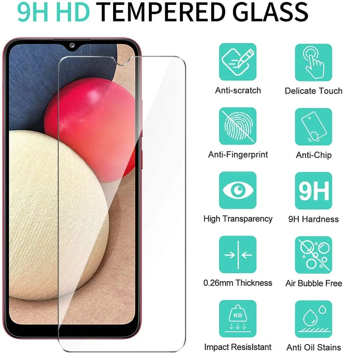 9D Glass Film For Umidigi A9 Pro Screen Protector Tempered Glass For Umidigi BISON A7 A7S Tempered Glass Film