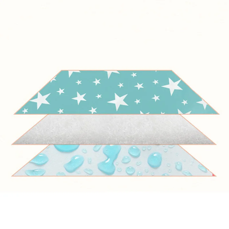 Waterproof Diaper Reusable Diapers For Children Portable Foldable Baby Changing Mat Waterproof Mattress Sheets