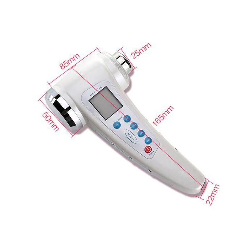 High quality home face hand-held double-headed color light ion cleansing import and export instrument Ultrasonic beauty instrume