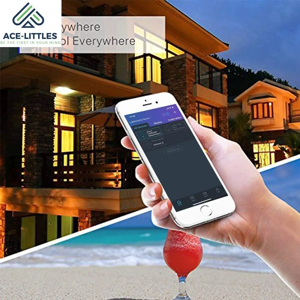 Smart WiFi Light Bulb, LED RGB Color Changing, A19 E26 Multicolor LUMIMAN 2 Pack Usb Led Light