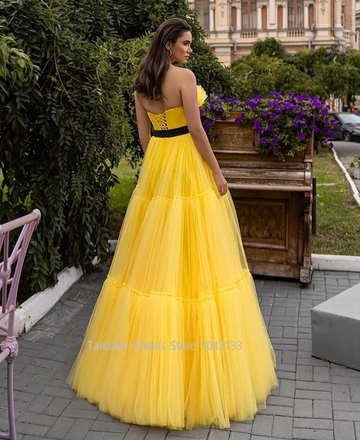 Vestidos amarillo con negro sale