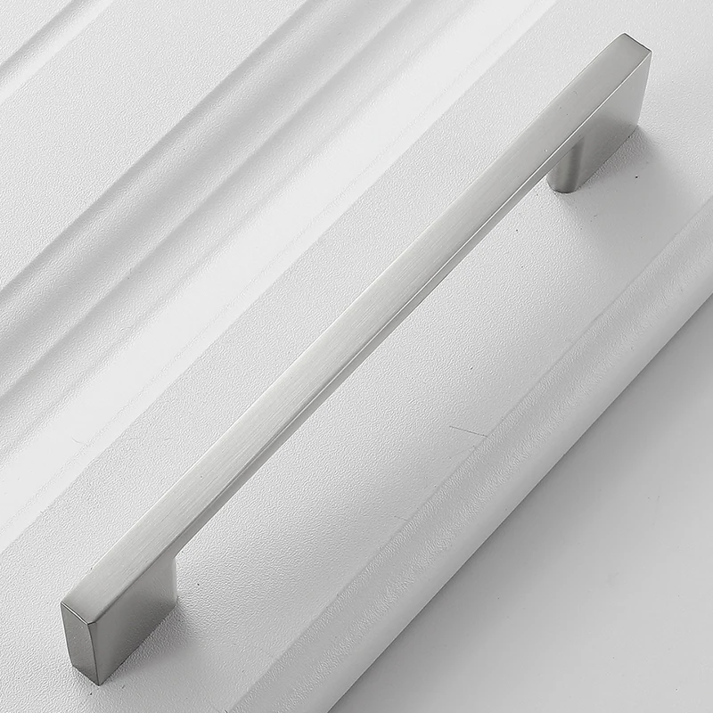 YUTOKO Schrankgriffe, Zinklegierung, moderne silberne Türgriffe, elegante Schubladengriffe, Knöpfe, Küchenmöbelgriff, Hardware 791 – Detail 5