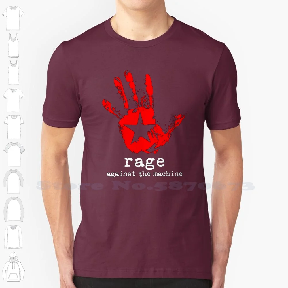 Talk To My Hand Summer Funny T Shirt For Men Women Rage Against The Machine Zack Zack De La Rocha Tom Morello Brad Wilk