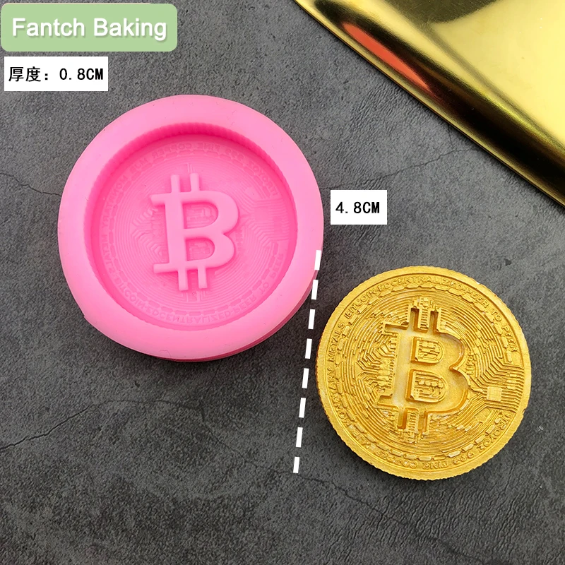 التايلاندية باهت الدولار رمز سيليكون شكل دولار المال تسجيل ل فندان الشوكولاته قالب الكعكة أدوات الديكور USD قالب الكعكة لتقوم بها بنفسك الراتنج الفن #3