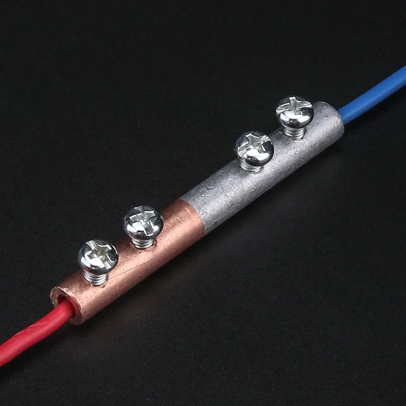 GTL-16 quick cable connector tubular Copper Aluminum electrical wire Bimetallic Splice Sleeve Lug Ferrule crimp terminals block