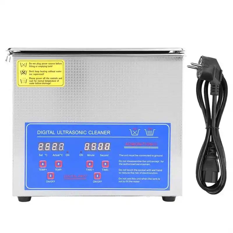 

1.3L 2L 3L Digital Ultra Cleaner Bath Ultra Cleaner Timer Heated Washer Jewelry Glasses Cleaning Machine