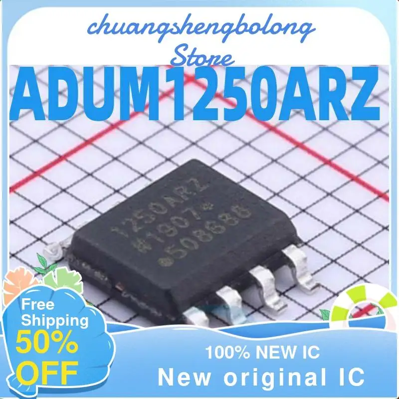 10PCS ADUM1250ARZ SOP8   ADUM1250 SOP-8 New original IC