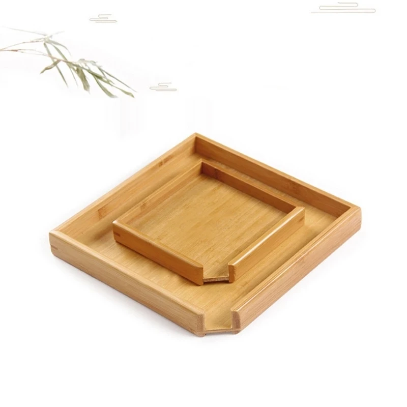 صينية شاي Pu-erh لشاي الكونفو ، صينية تقديم من الخيزران ، شاي الكونفو ، إكسسوارات الشاي الصينية