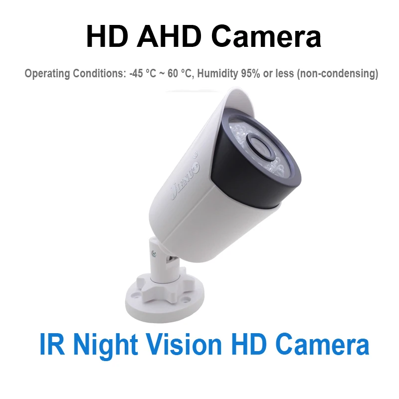 JIENUO 4K AHD Camera CCTV Security Surveillance TVI CVI CVBS Infrared Night Vision Indoor Outdoor waterproof 8mp IR Hd Home Cam