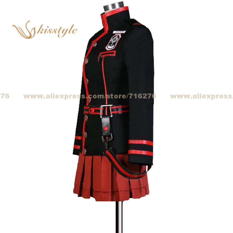 Moda kisstyle D.Gray-man Lenalee Lee 3G uniforme COS ropa disfraz Cosplay, personalizado aceptado