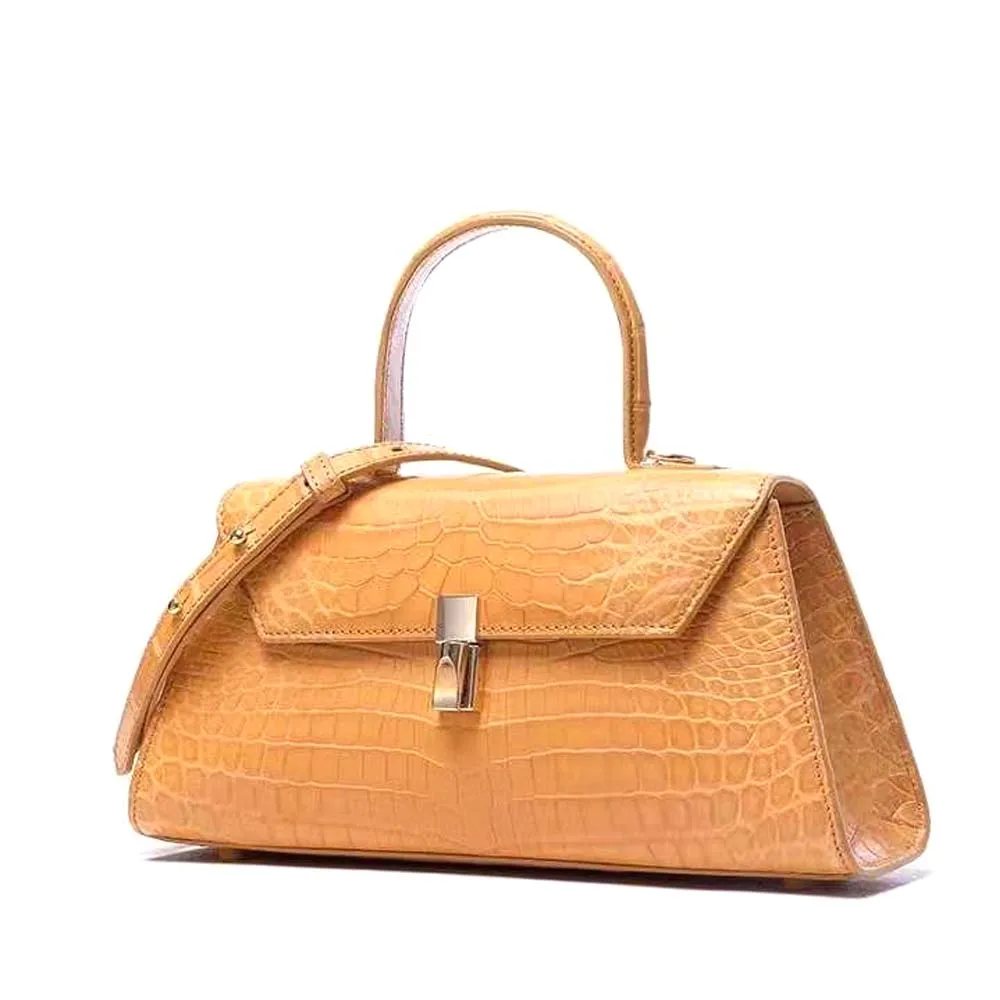 ouluoer new arrival women handbag women crocodile bag women crocodile leather fashion women bag