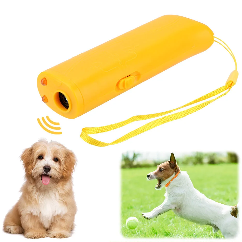 Repelente de perros y mascotas 3 en 1, equipo ultrasónico de entrenamiento, Control de plagas, sala de estar