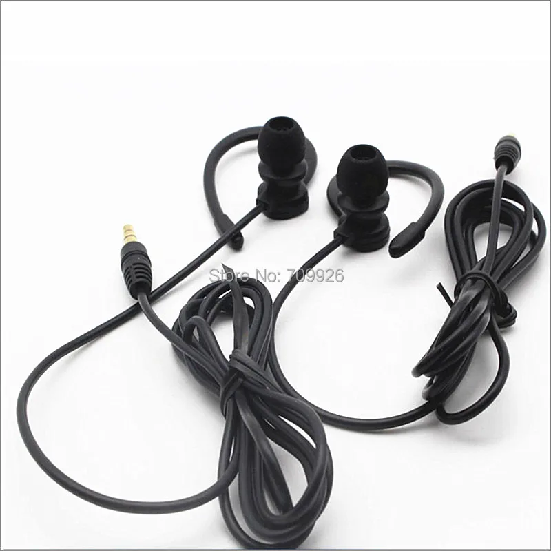 Single side earbud in-ear earphone 1-bud earhook earphone for sports running