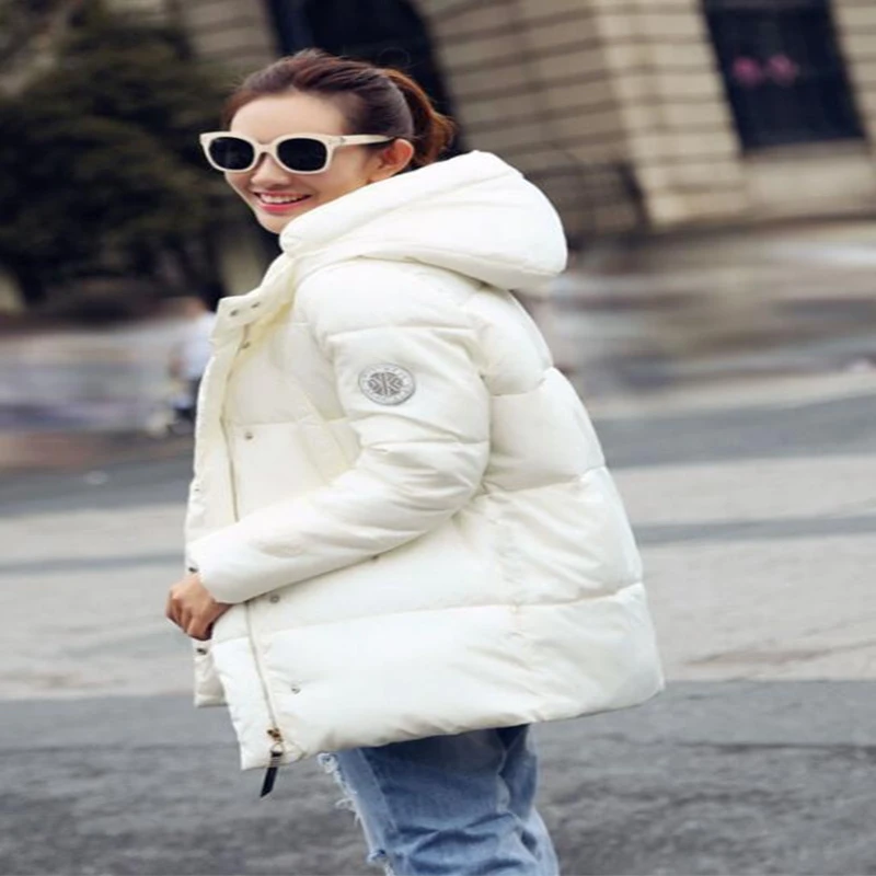 Brieuces 2022 wadded jacket female new winter jacket women down cotton jacket slim parkas ladies winter coat