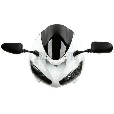 Motorcycle Unpainted Upper Fairing Cowl Combo For Kawasaki Ninja ZX-6R ZX636 2005-2006 ABS Plastic