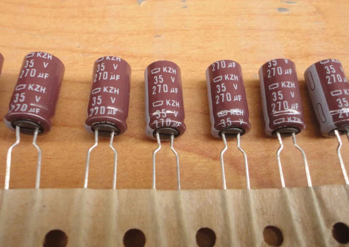 30pcs/lot original NIPPON Chemi-con KZH series 105C high frequency low impedance aluminum electrolytic capacitor free shipping