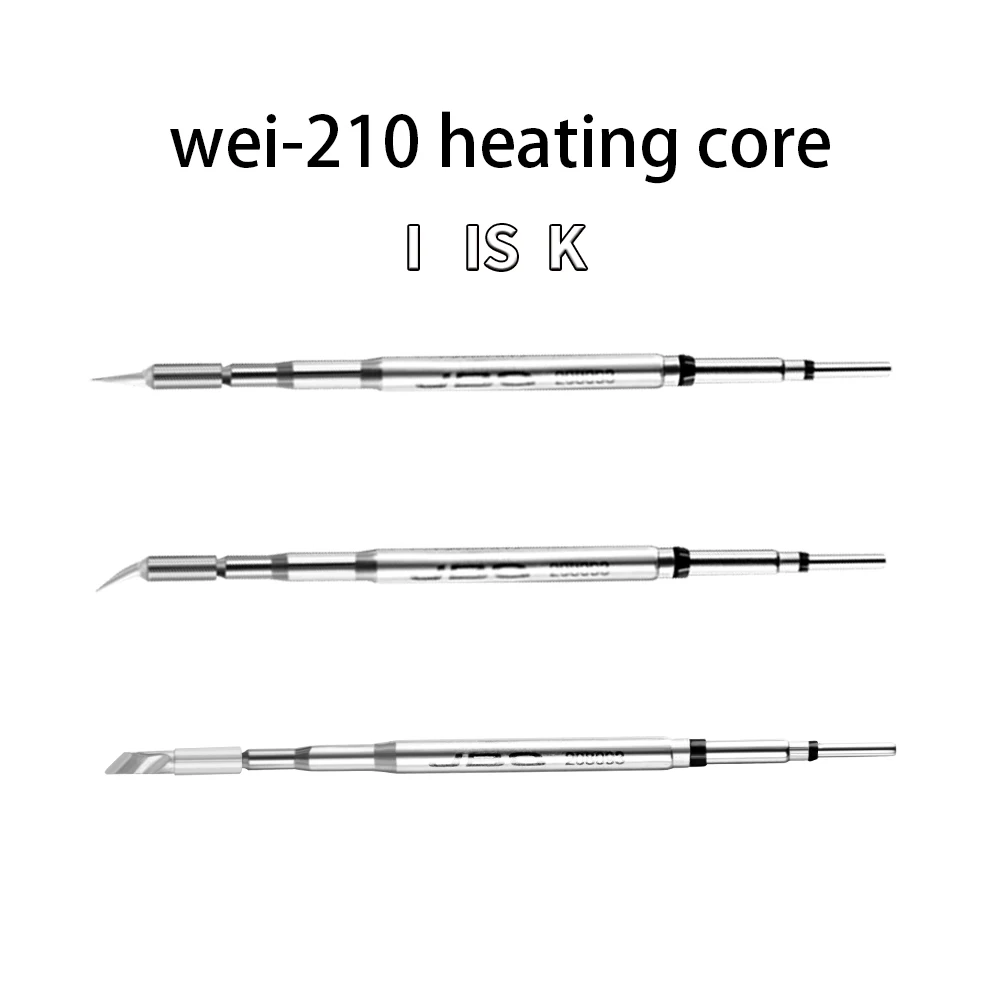 210 Soldering Iron Tips Universal JBC 210 Welding Tips Lead Free Heating Core For Sugon Soldering Station Handle