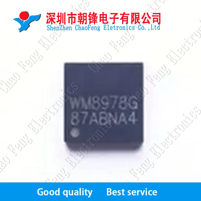 5PCS WM8978GEFL WM8978G QFN32 New original