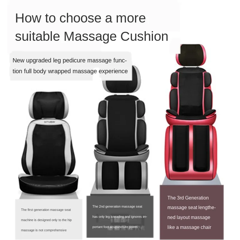 Massage chair home full-automatic multifunctional cervical massager back waist kneading small elderly cushion