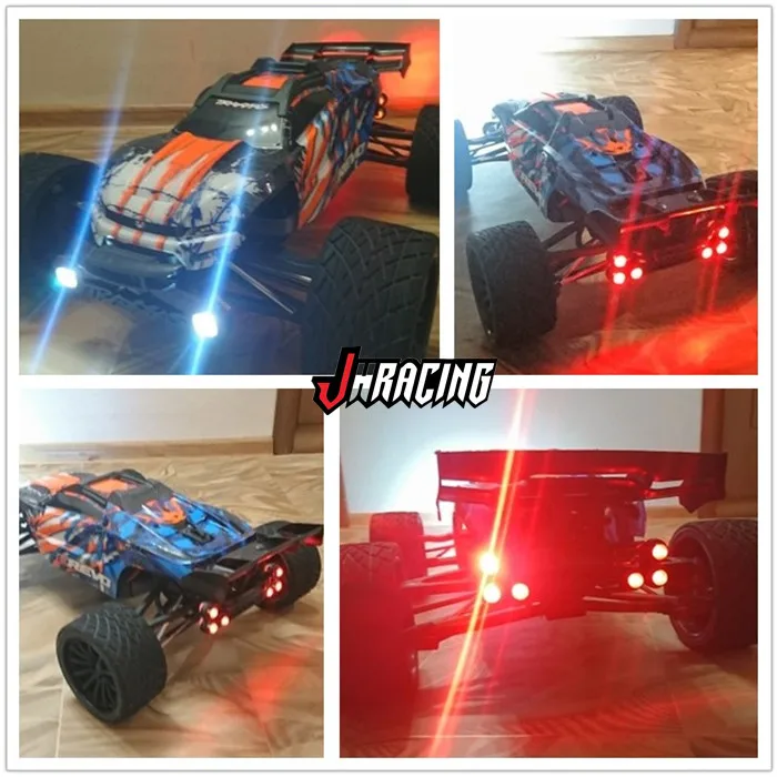 

Передний и задний фонарь Super светодиодный для TRAXXAS EREVO 1/10 E-REVO 2,0