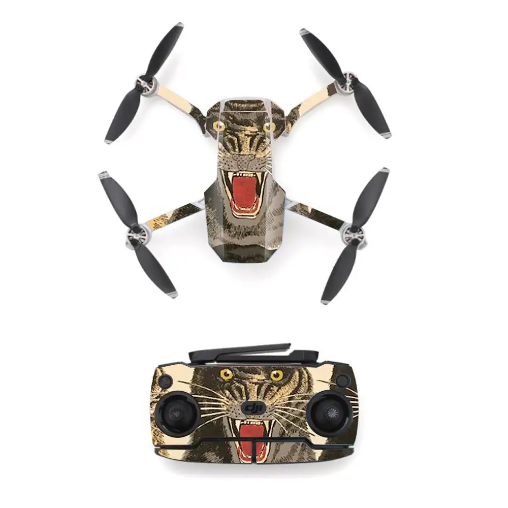 Anim Style Waterproof skin Sticker for DJI Mavic Mini Drone And Remote Controller Decal Vinyl Skins Cover 3 Styles Available