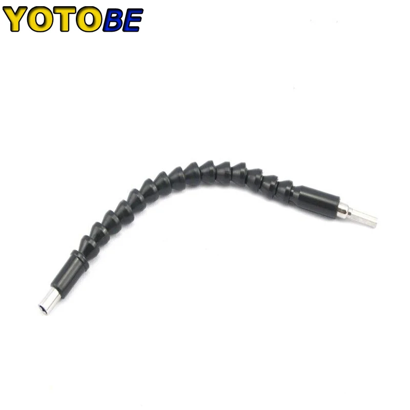 78g 300mm Black Flexible Drill Connecting Electric Bending Extension Adapter Link Geometric Shaft Connecting Link