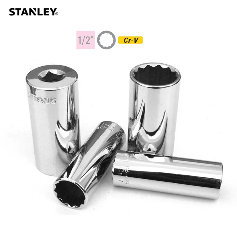 Гаечный ключ Stanley, 1 шт., 12-точечный, с торцевой головкой 1/2 дюйма, для автомобилей, Инструменты 10 мм, 11 мм, 12 мм на 32 мм