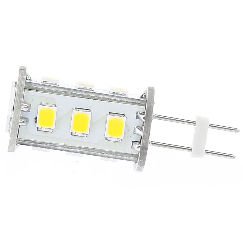 

Led G4 Bulb 15led Super Bright 2835SMD as light source Up to 2200LM 12V 24V Dimmable Bulb 5pcs/lot