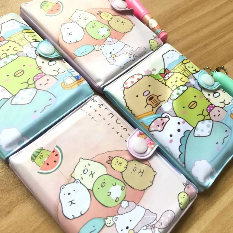 San-X SUMIKKO GURASHI A6 милый тетрадь с животными Kawaii мультяшный блокнот Жесткая обложка органайзер для заметок время друг Детские Канцелярские товары подарок