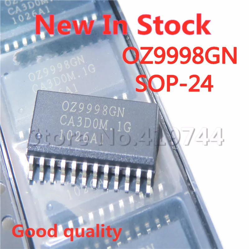 

5 шт./лот OZ9998GN OZ9998 OZ9998AGN лапками углублением SOP-24 SMD ЖК-дисплей подсветка мощность чип драйвера в наличии новый оригинальный IC