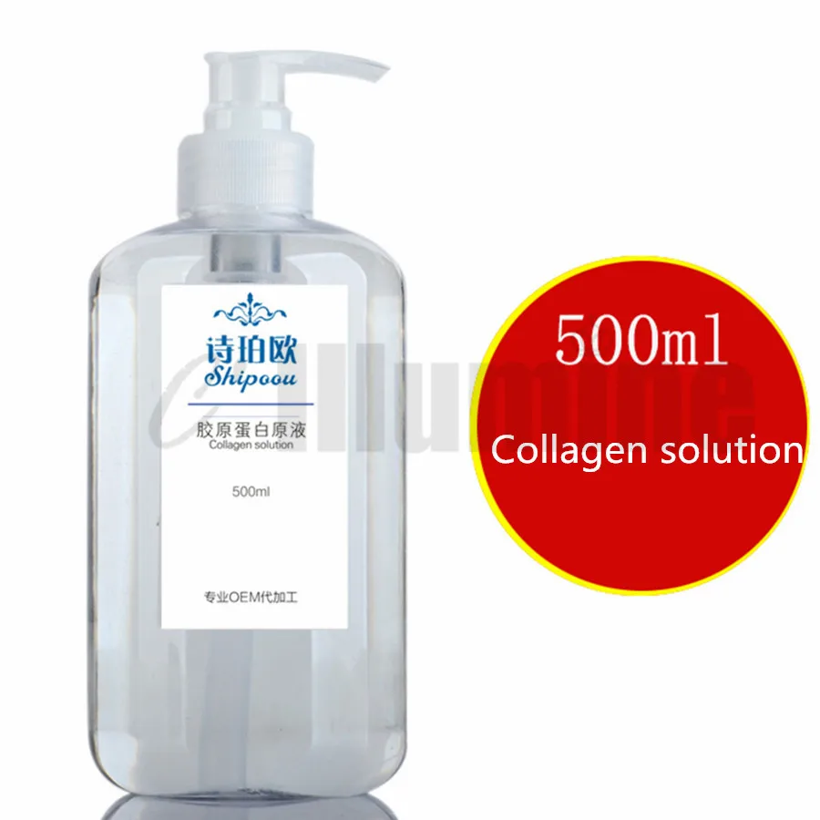 

Collagen Essence Solution Facial Serum Skin Tightening Moisturing Anti Aging OEM 500ml