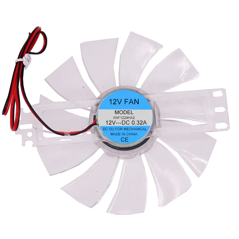 Brushless Fan 10 Pcs DC 12V Chicken Incubator Accessories Cooling Fan Transparent Color Plastic Material 11 Fan Leaves