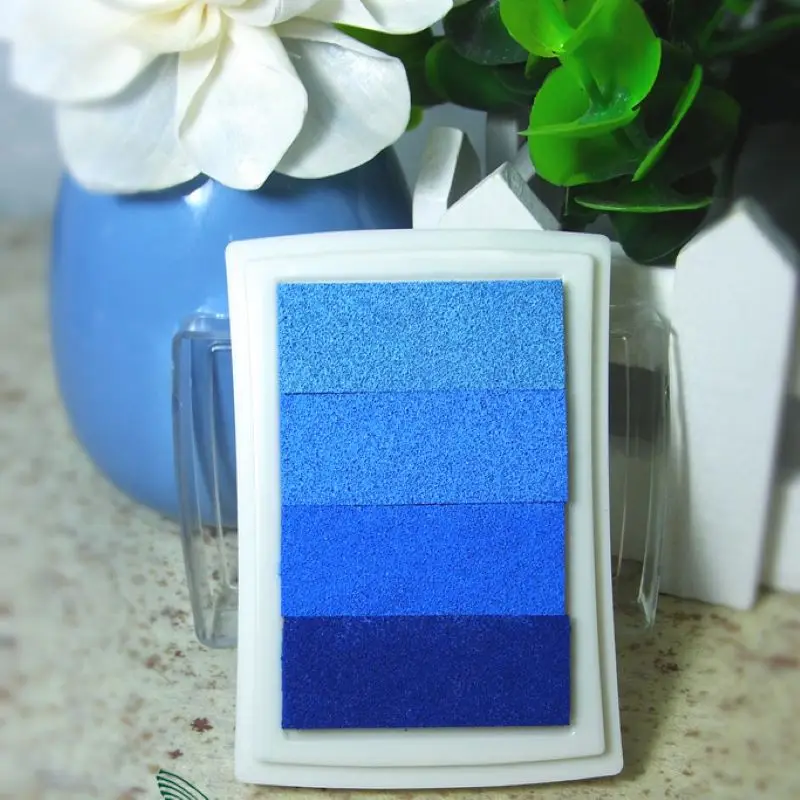 DIY 指絵画描画おもちゃ赤ちゃん面白いグラデーション落書き色描画クラフトインクパッドスタンプ描画おもちゃ子供のため