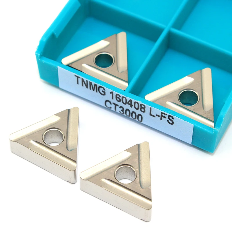 TNMG160408 L FS CT3000 Cermet Lâmina de Carboneto De Pastilhas de Torneamento Externo Ferramenta de Torno CNC Cortador Ferramenta TNMG 160408 Cnc Ferramentas De Corte