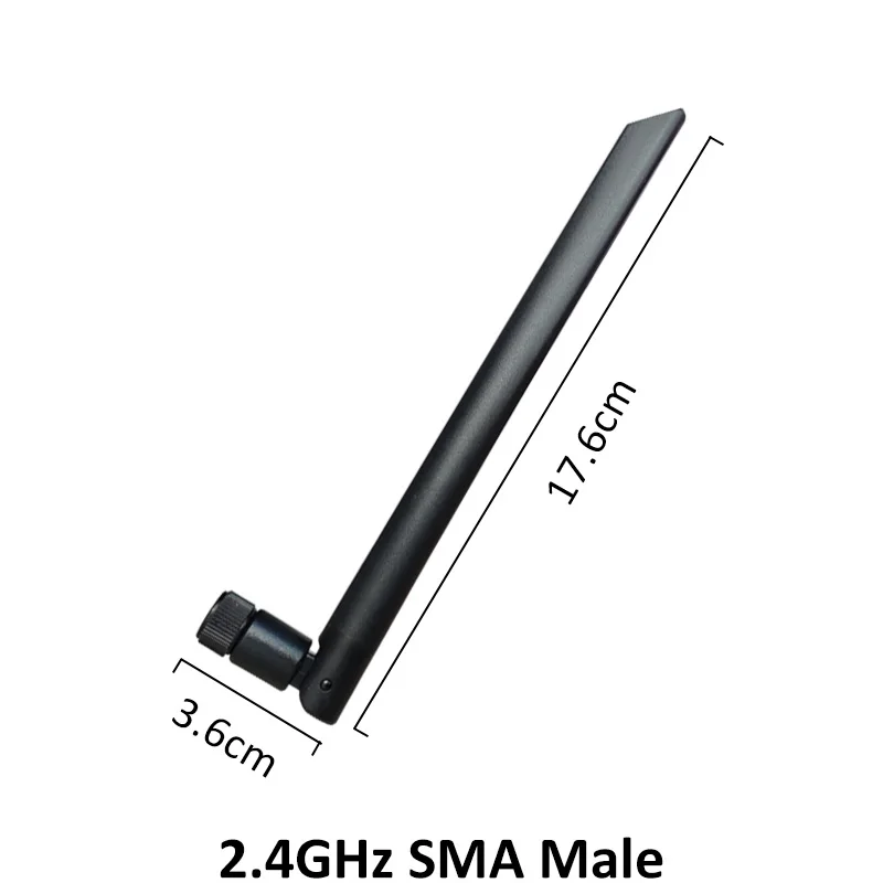 EOTH  2.4g antenna 5dbi sma male wlan wifi 2.4ghz antene IPX ipex 1 SMA female pigtail Extension Cable iot module antena