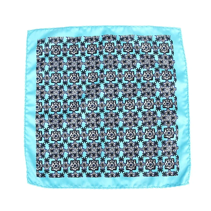 Nowe mody mężczyzna chusteczka kieszonkowy plac popularne 32X32CM duży człowiek Paisley Dot pierś Hankies na ślub garnitury męskie Hanky