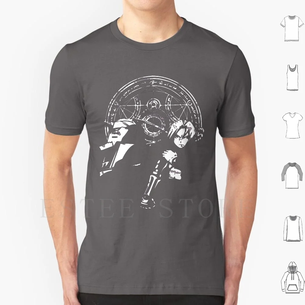 

Ed And Al Elric Brothers T Shirt Cotton Men DIY Print Fullmetal Alchemist Brotherhood Fullmetal Alchemist Brotherhood Anime