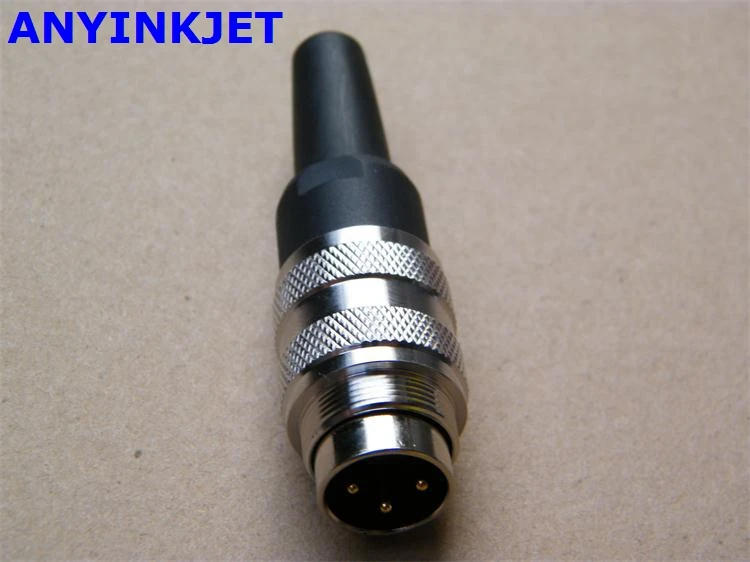 for Videojet 3 PIN DIN PLUG WA500-0036-581 use for videojet 1210 1510 inkjet coding printer