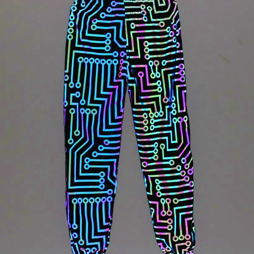 Men Geometric Circuit Lines Colorful Reflective Jackets Hip Hop Windbreaker Men's Reflect Light Casual Coats Jaqueta Masculina 163 Hb18088f5ea734029ada26dfdfa992ef41