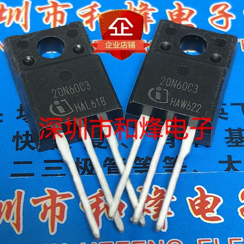 

10PCS SPA20N60C3 20N60C3 TO-220F 650V 20.7A