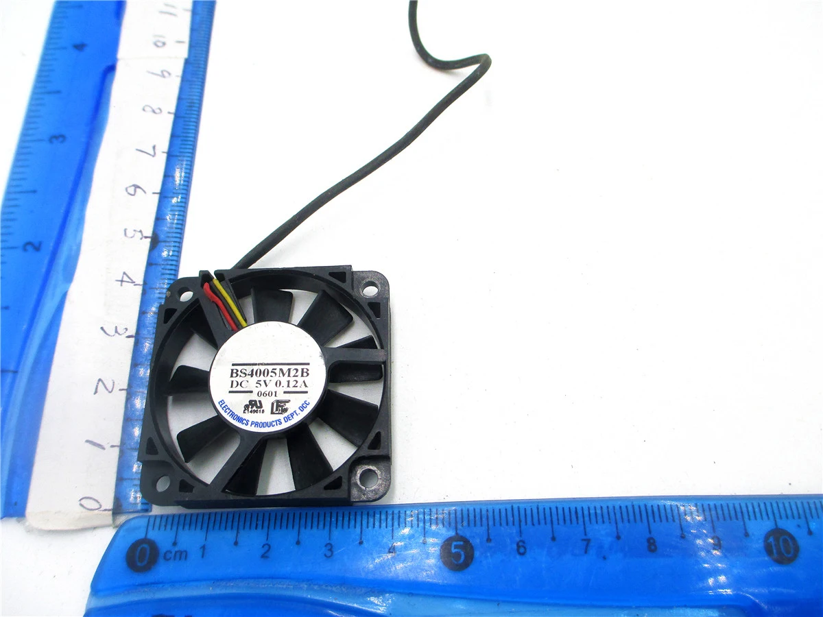 NEW FAN For NONO 4007 5V 0.12A 4 cm ultra-thin fan BS4005M2B double ball notebook+cooling fan 4cm 40x40x7mm