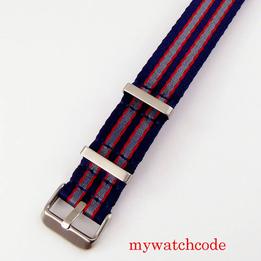 Simply Watch Accessories Cloth Watch Strap 20mm Width Fit 40mm Men's Watch Parts Pin Buckle
