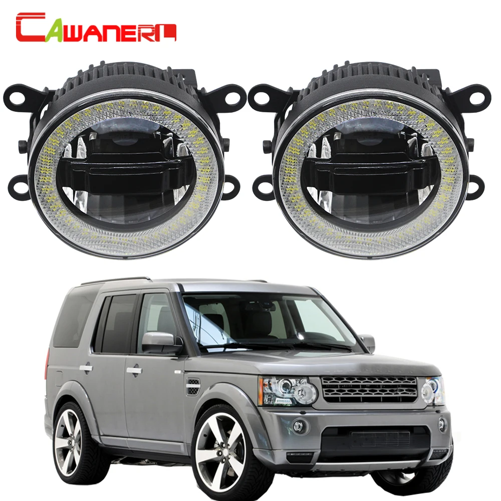 

Cawanerl For Land Rover Discovery 4 LR4 (LA) SUV 2010 2011 2012 2013 Car LED Fog Light DRL Daytime Running Light Angel Eye 12V