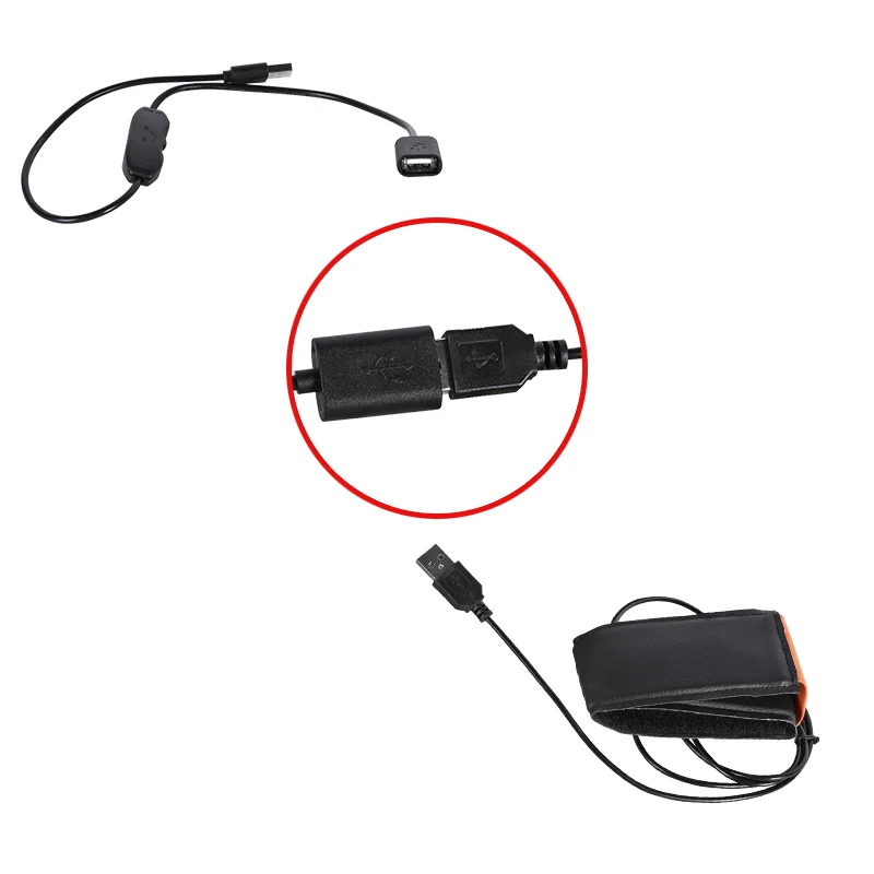 Defog Dew Heater Strip 25/30/40CM 5V for Astronomy Telescope Camera DSLR Lens Temperature Keep from Fog Dew Freeze OSL-244